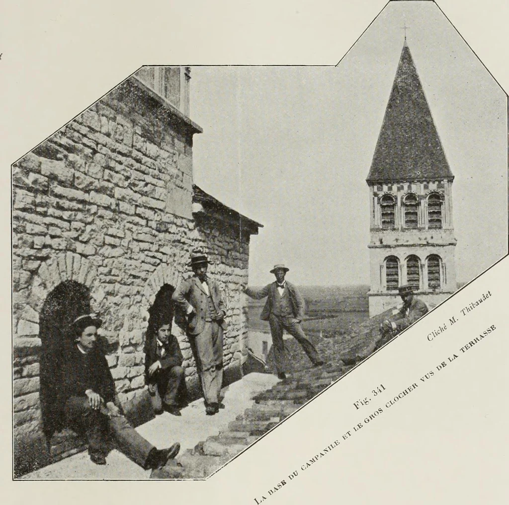 An illustration from Saint-Philibert de Tournus, 1905, leaf 312