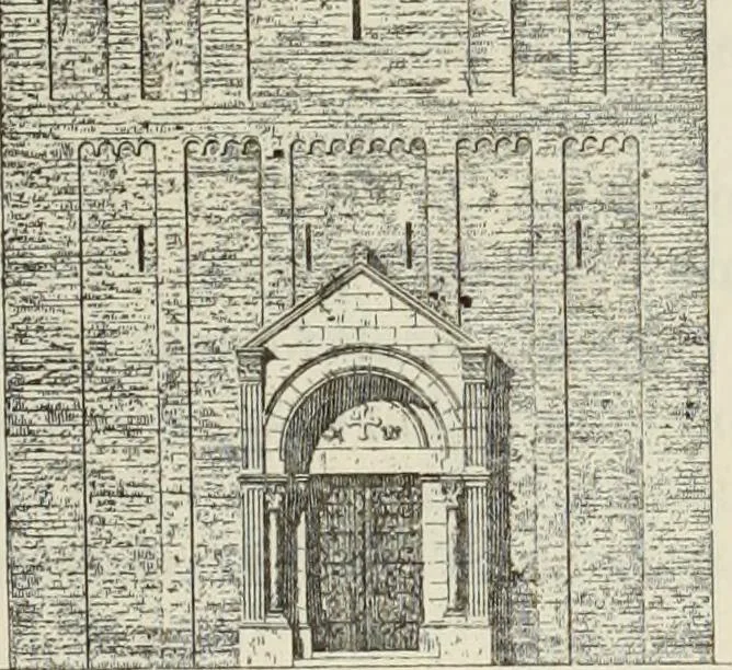 An illustration from Saint-Philibert de Tournus, 1905, leaf 322