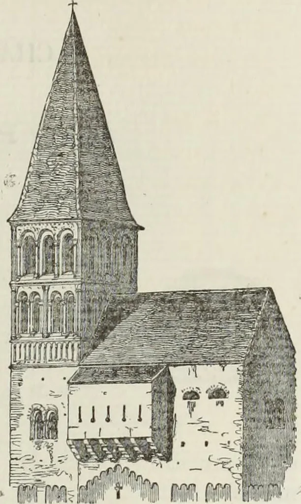 An illustration from Saint-Philibert de Tournus, 1905, leaf 324