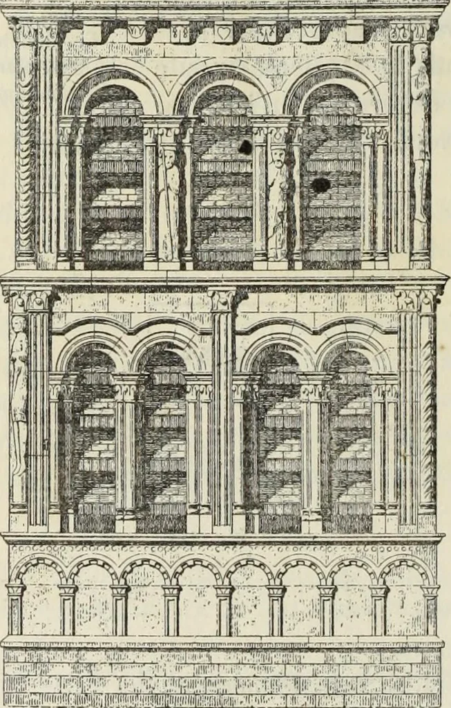 An illustration from Saint-Philibert de Tournus, 1905, leaf 325