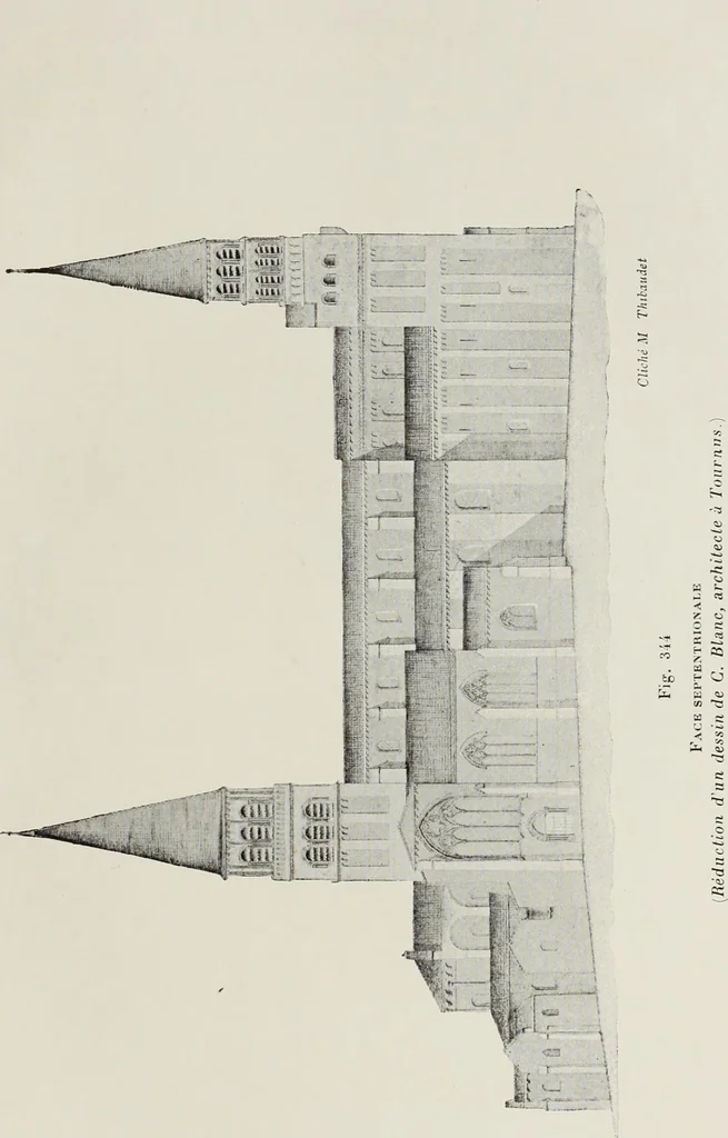 An illustration from Saint-Philibert de Tournus, 1905, leaf 326