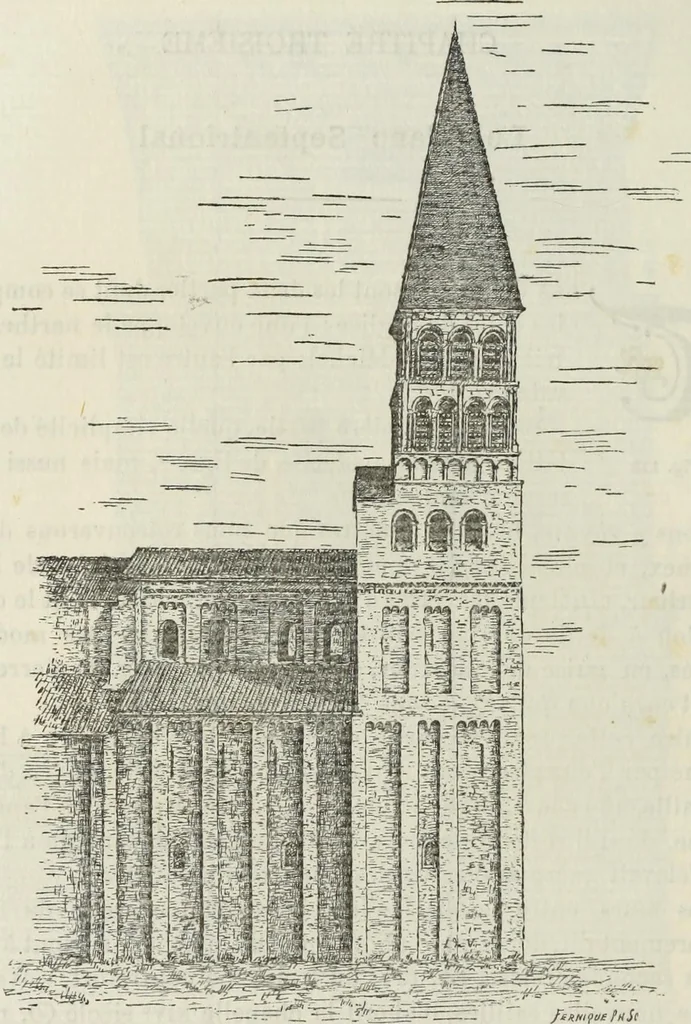 An illustration from Saint-Philibert de Tournus, 1905, leaf 331