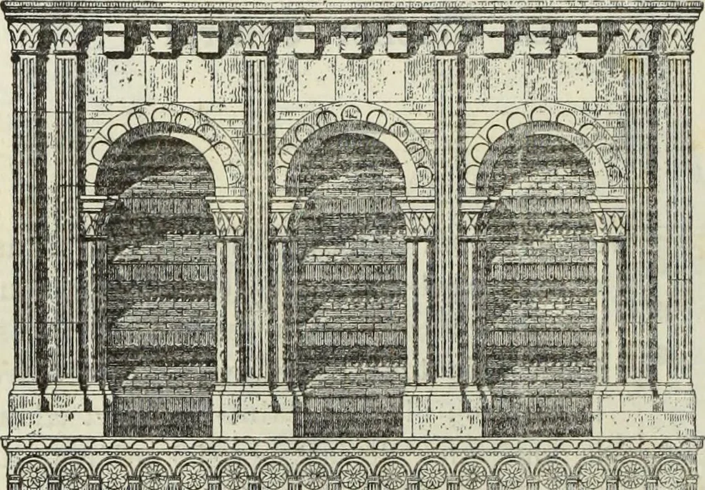 An illustration from Saint-Philibert de Tournus, 1905, leaf 335