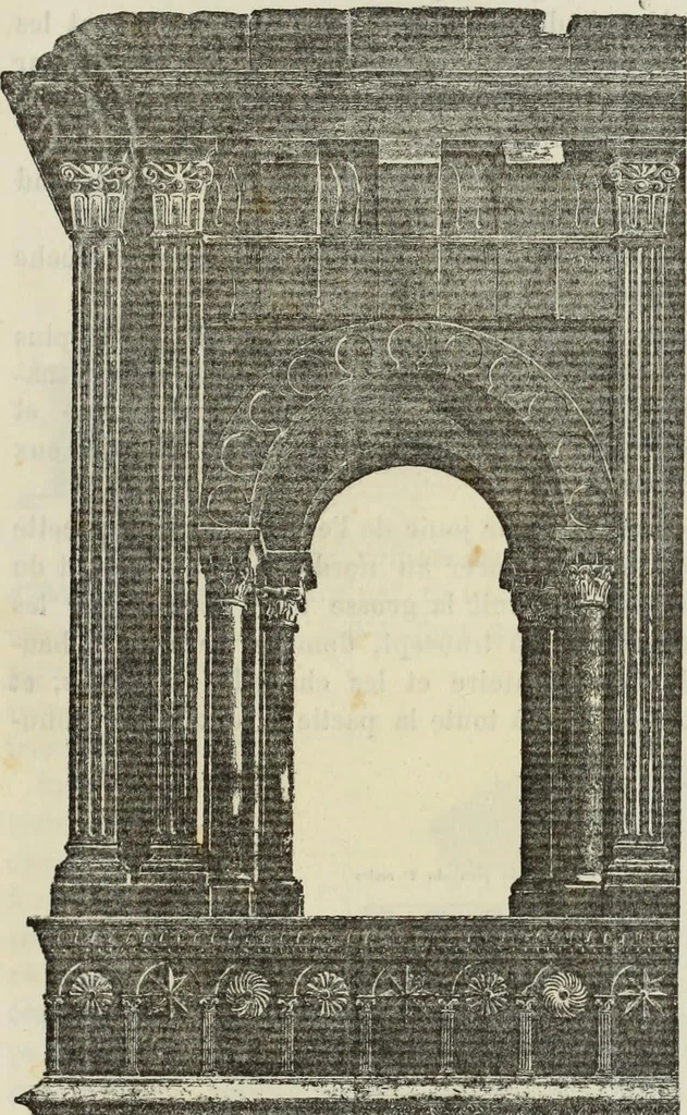 An illustration from Saint-Philibert de Tournus, 1905, leaf 340