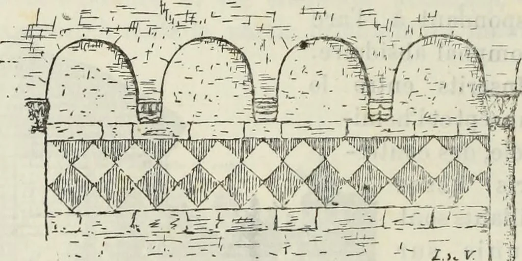 An illustration from Saint-Philibert de Tournus, 1905, leaf 343