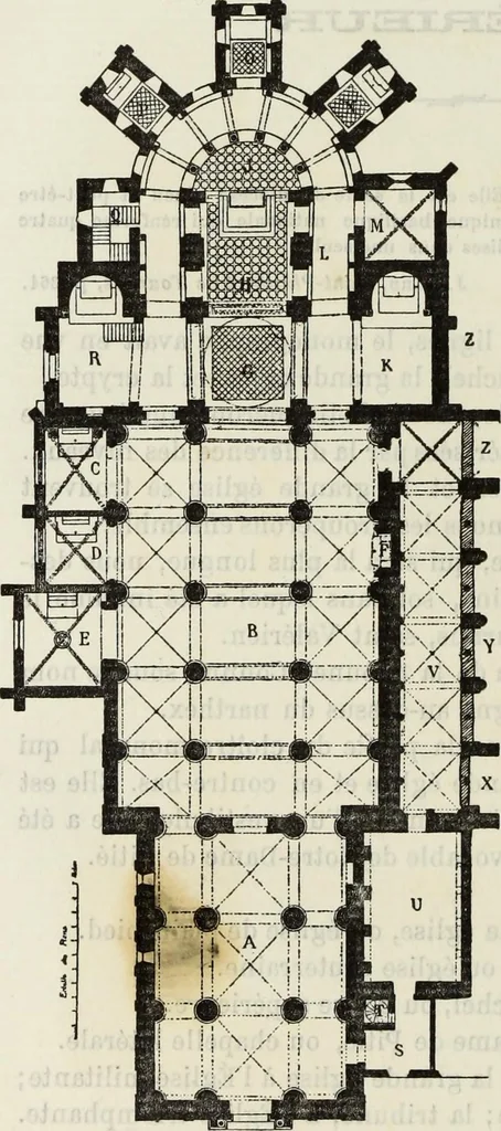 An illustration from Saint-Philibert de Tournus, 1905, leaf 357
