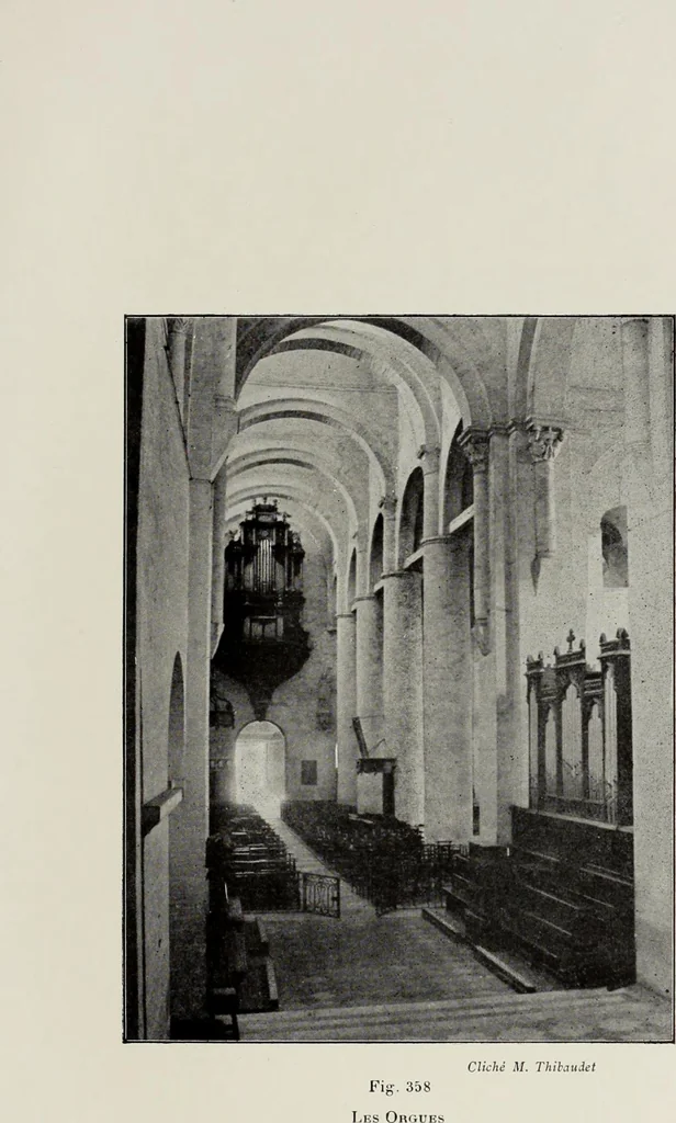 An illustration from Saint-Philibert de Tournus, 1905, leaf 384