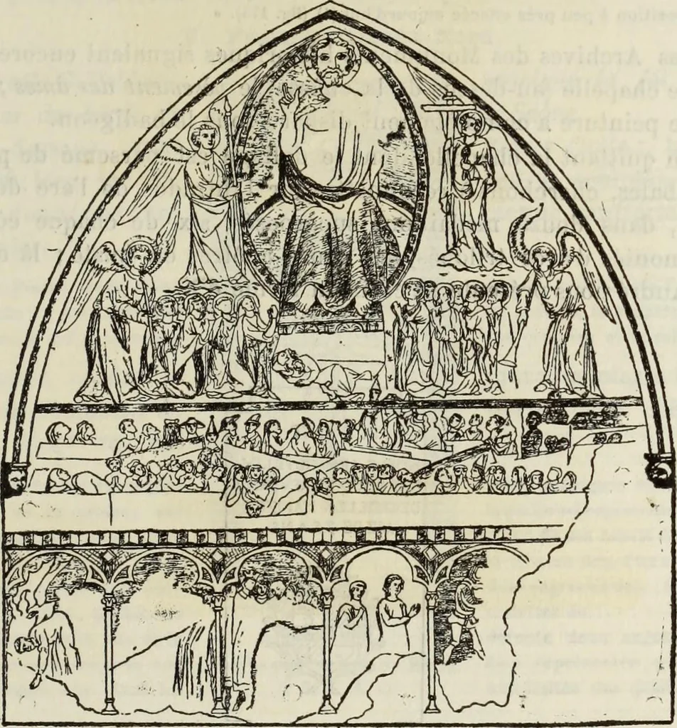 An illustration from Saint-Philibert de Tournus, 1905, leaf 406