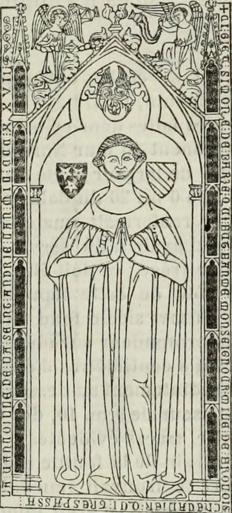 An illustration from Saint-Philibert de Tournus, 1905, leaf 408