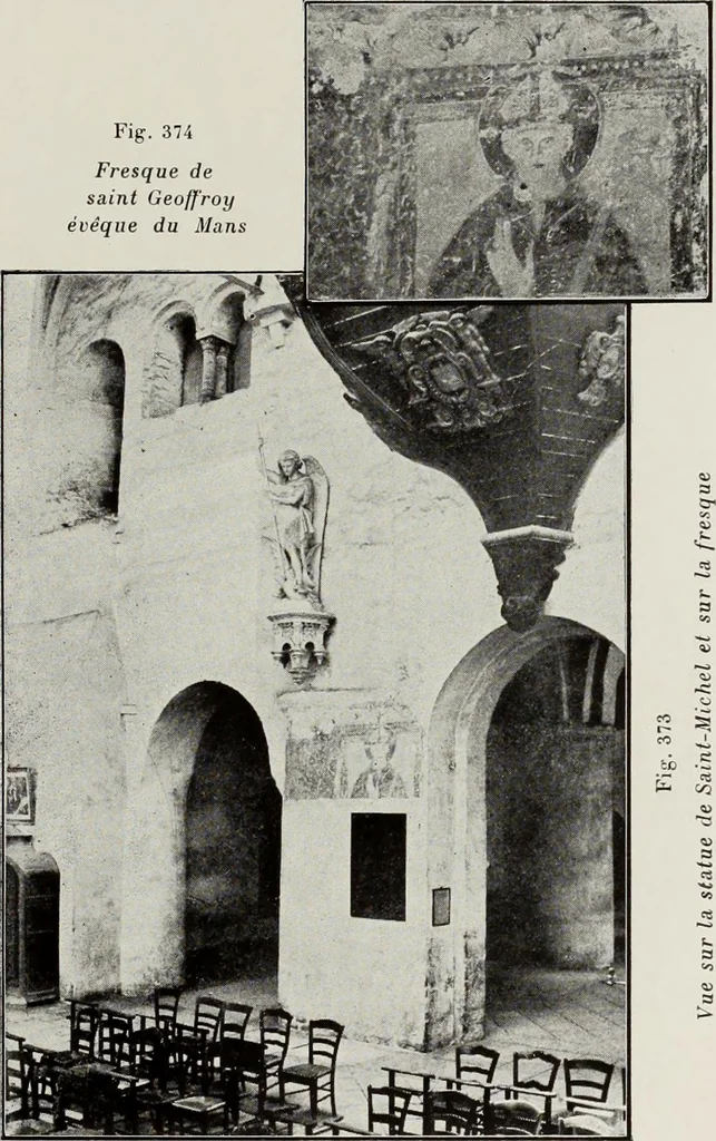 An illustration from Saint-Philibert de Tournus, 1905, leaf 410