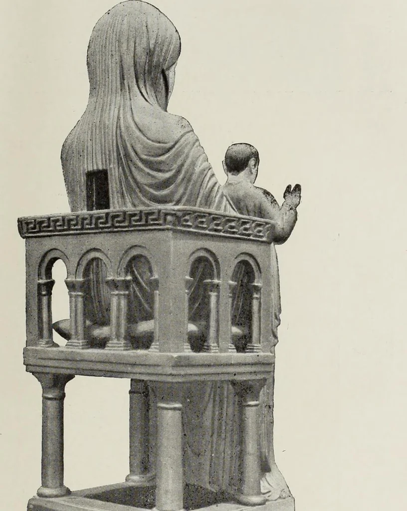 An illustration from Saint-Philibert de Tournus, 1905, leaf 424