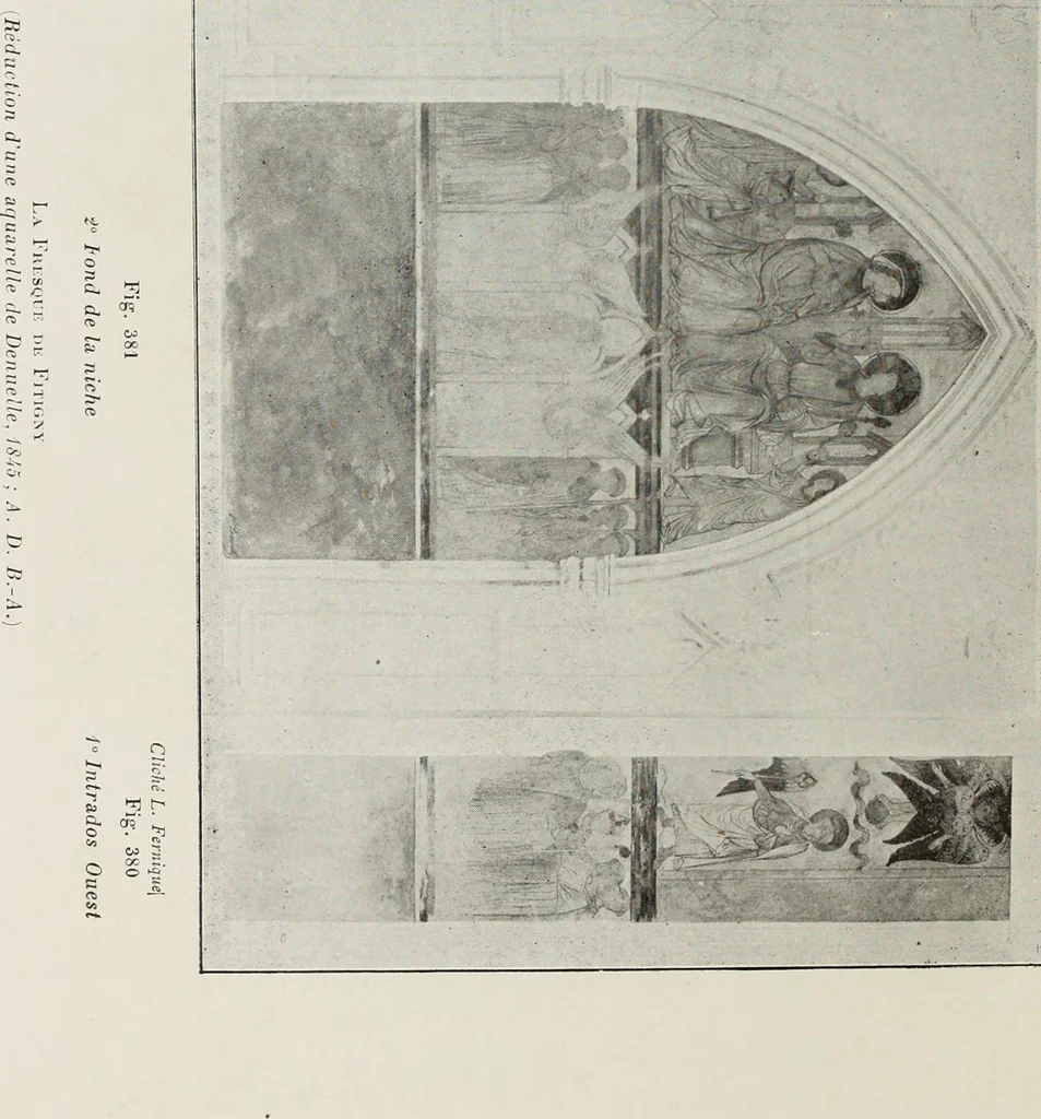 An illustration from Saint-Philibert de Tournus, 1905, leaf 425