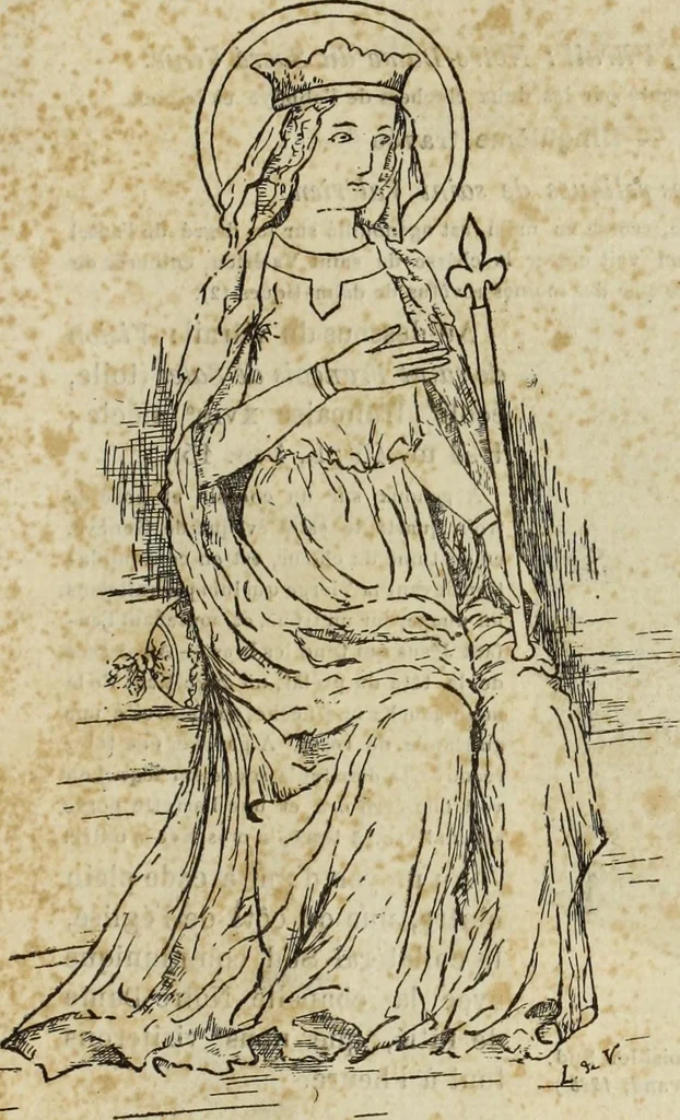 An illustration from Saint-Philibert de Tournus, 1905, leaf 426