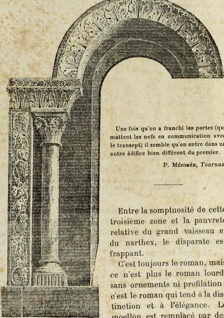 An illustration from Saint-Philibert de Tournus, 1905, leaf 428