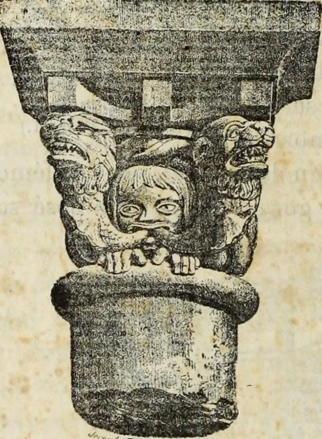 An illustration from Saint-Philibert de Tournus, 1905, leaf 437
