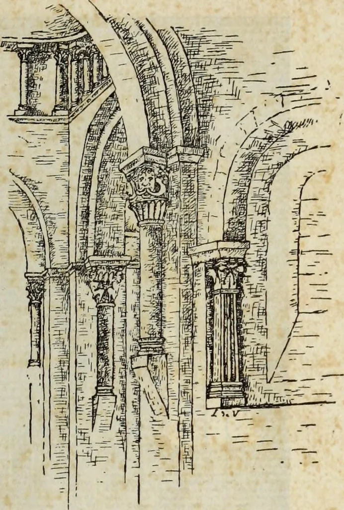 An illustration from Saint-Philibert de Tournus, 1905, leaf 438