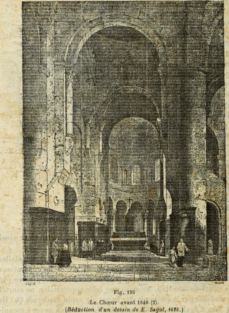 An illustration from Saint-Philibert de Tournus, 1905, leaf 439