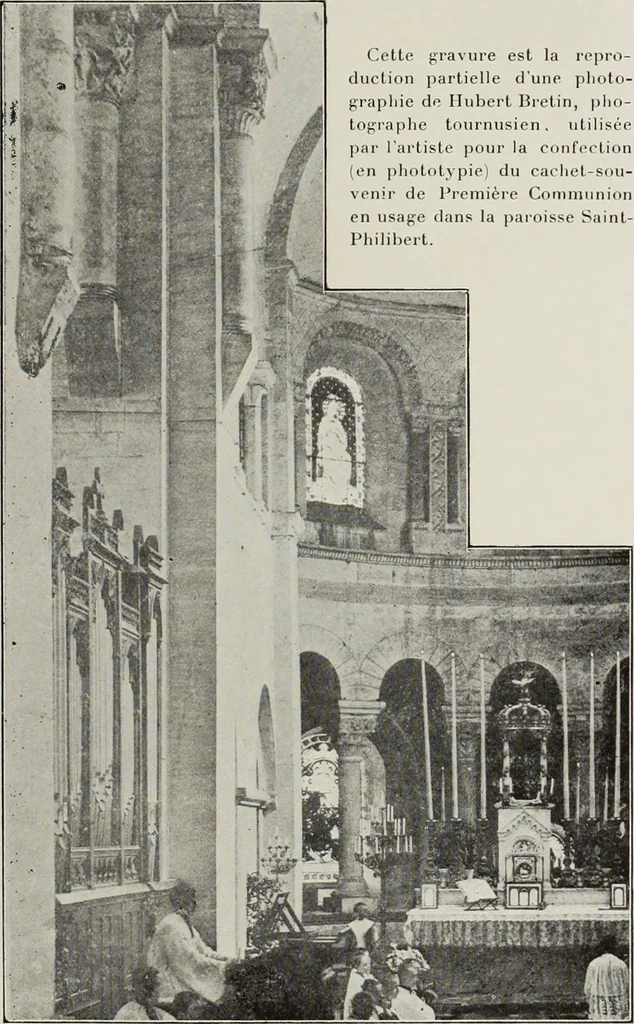 An illustration from Saint-Philibert de Tournus, 1905, leaf 440