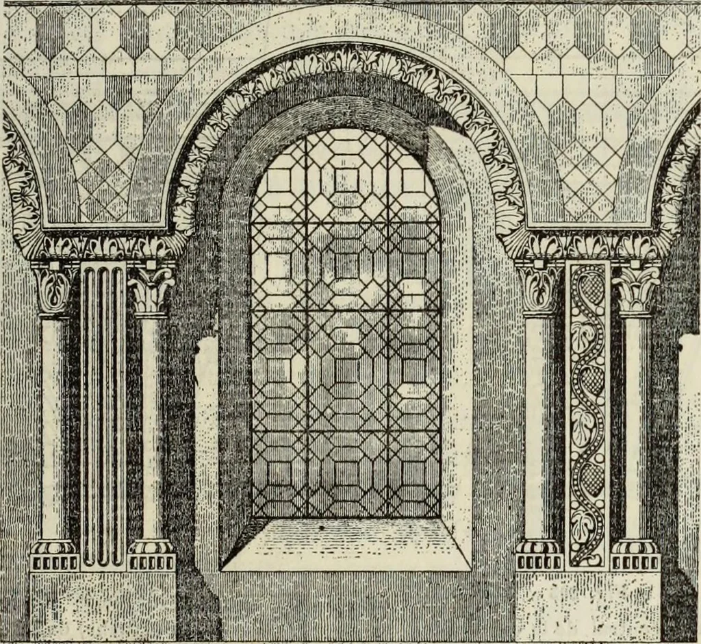 An illustration from Saint-Philibert de Tournus, 1905, leaf 448