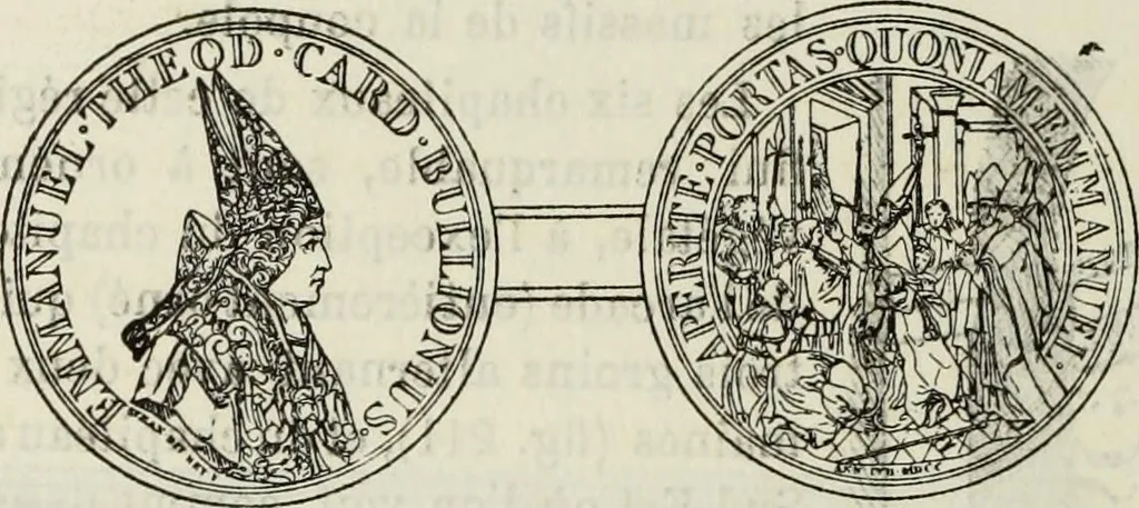 An illustration from Saint-Philibert de Tournus, 1905, leaf 457