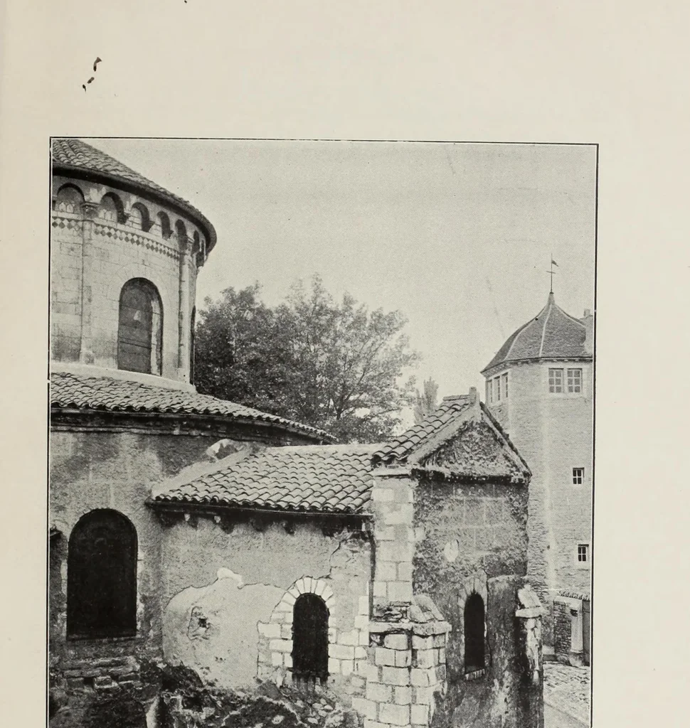 An illustration from Saint-Philibert de Tournus, 1905, leaf 46