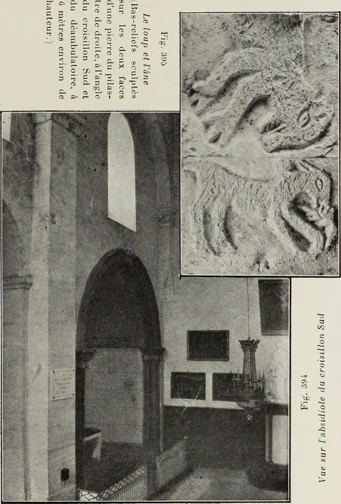 An illustration from Saint-Philibert de Tournus, 1905, leaf 460