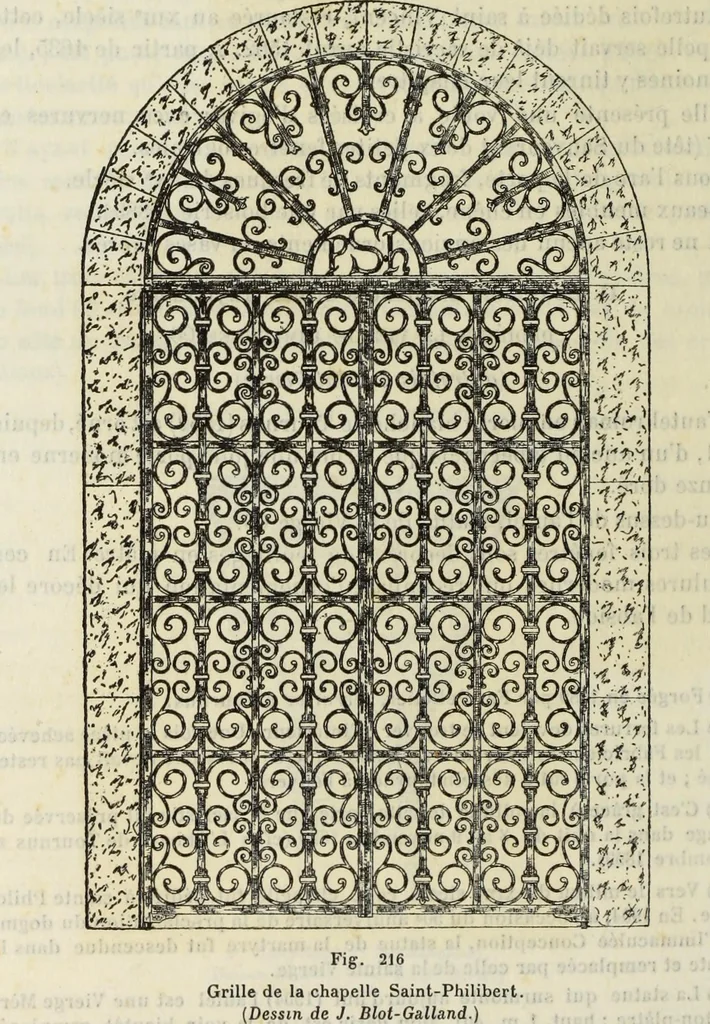 An illustration from Saint-Philibert de Tournus, 1905, leaf 471