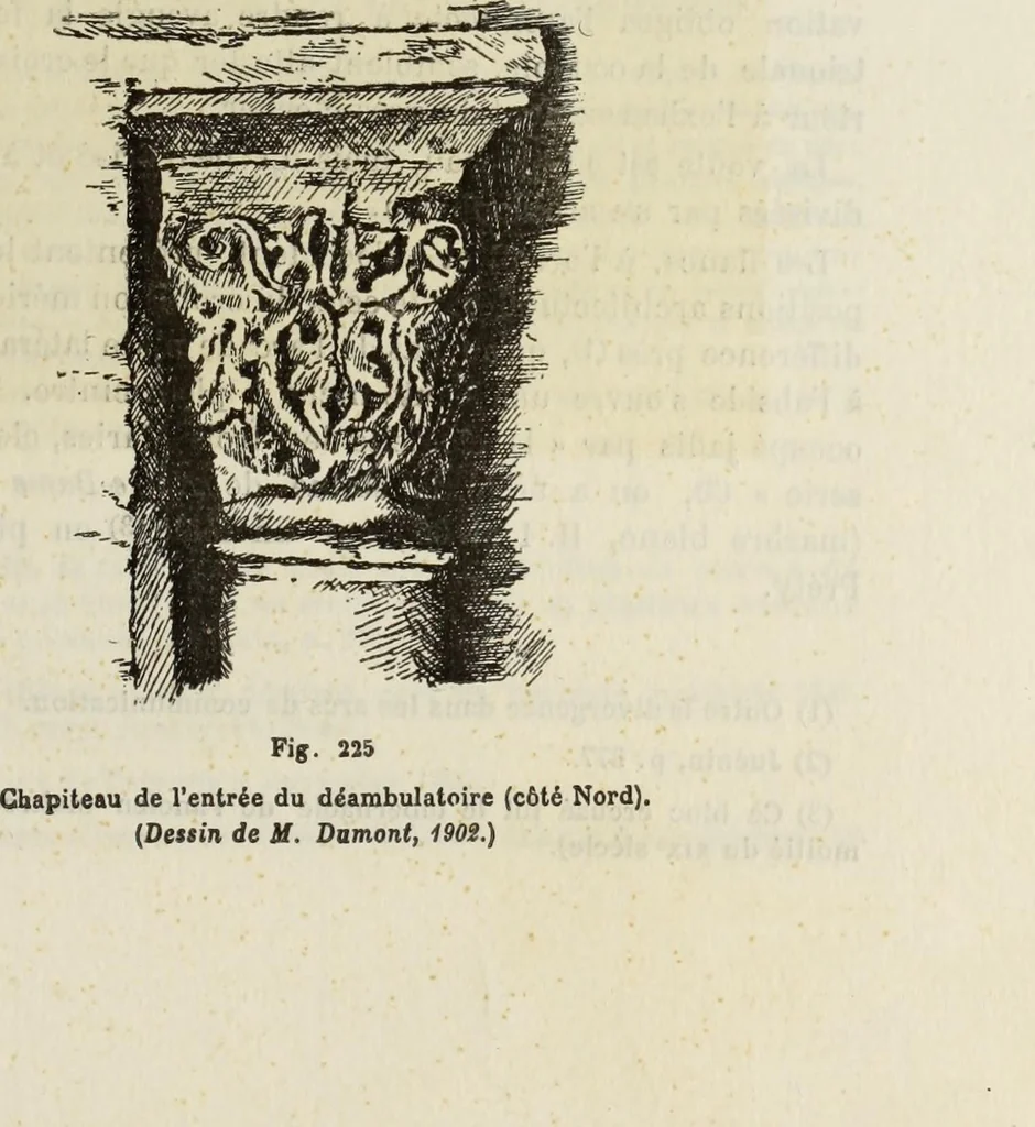 An illustration from Saint-Philibert de Tournus, 1905, leaf 488