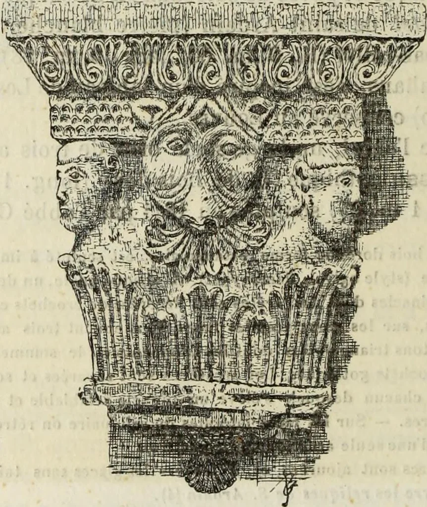 An illustration from Saint-Philibert de Tournus, 1905, leaf 491