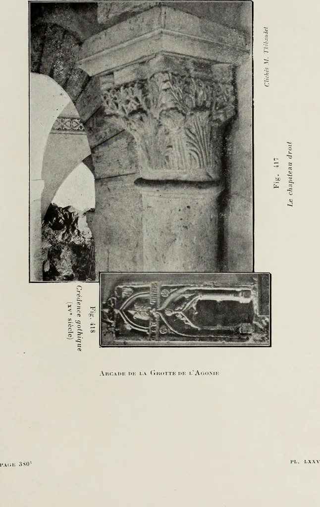 An illustration from Saint-Philibert de Tournus, 1905, leaf 500