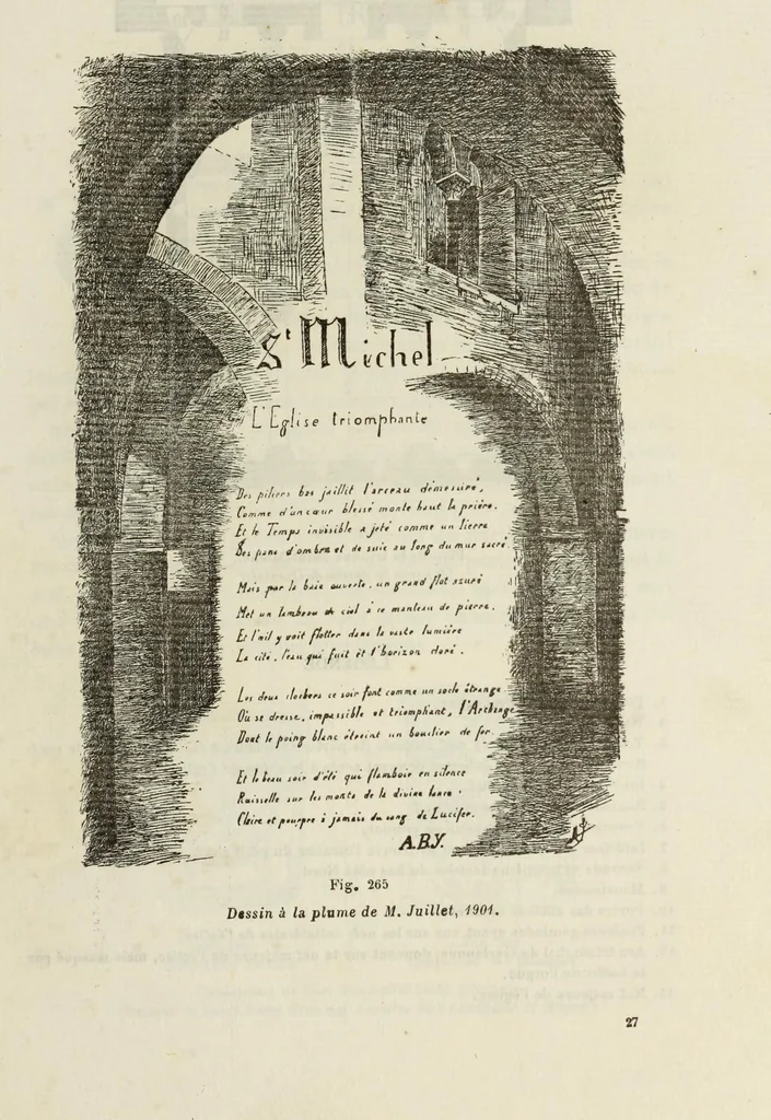 An illustration from Saint-Philibert de Tournus, 1905, leaf 546