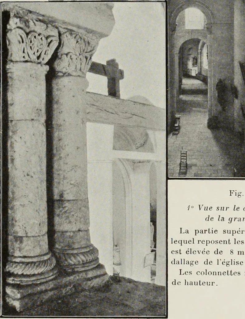 An illustration from Saint-Philibert de Tournus, 1905, leaf 550