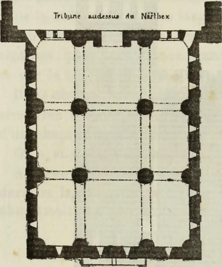 An illustration from Saint-Philibert de Tournus, 1905, leaf 552
