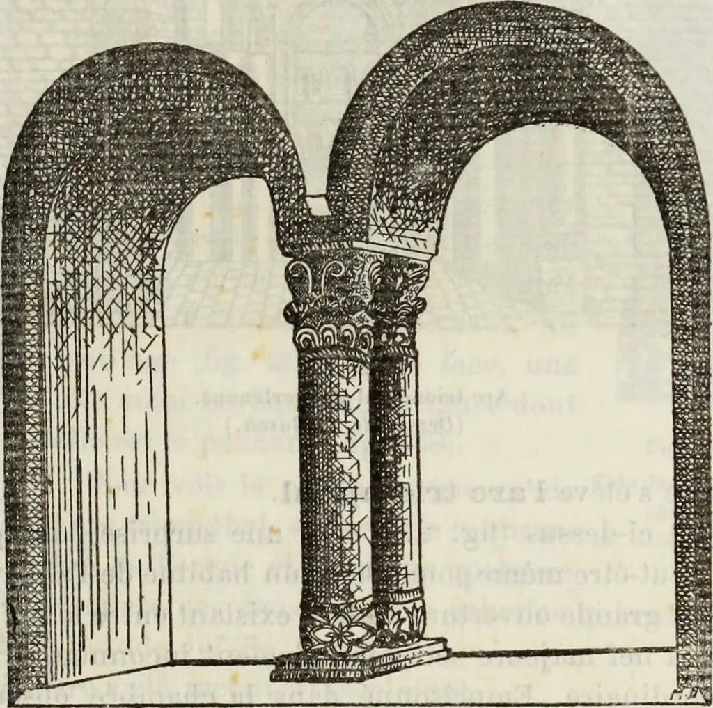 An illustration from Saint-Philibert de Tournus, 1905, leaf 554