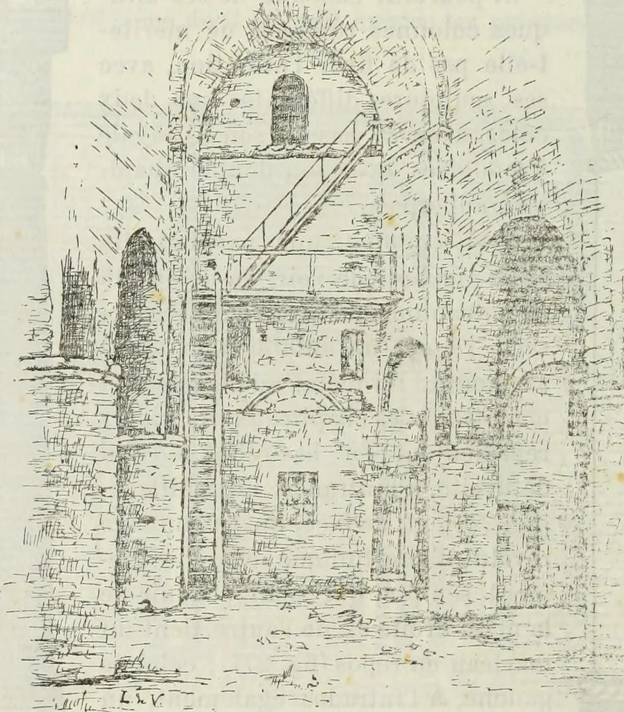 An illustration from Saint-Philibert de Tournus, 1905, leaf 557