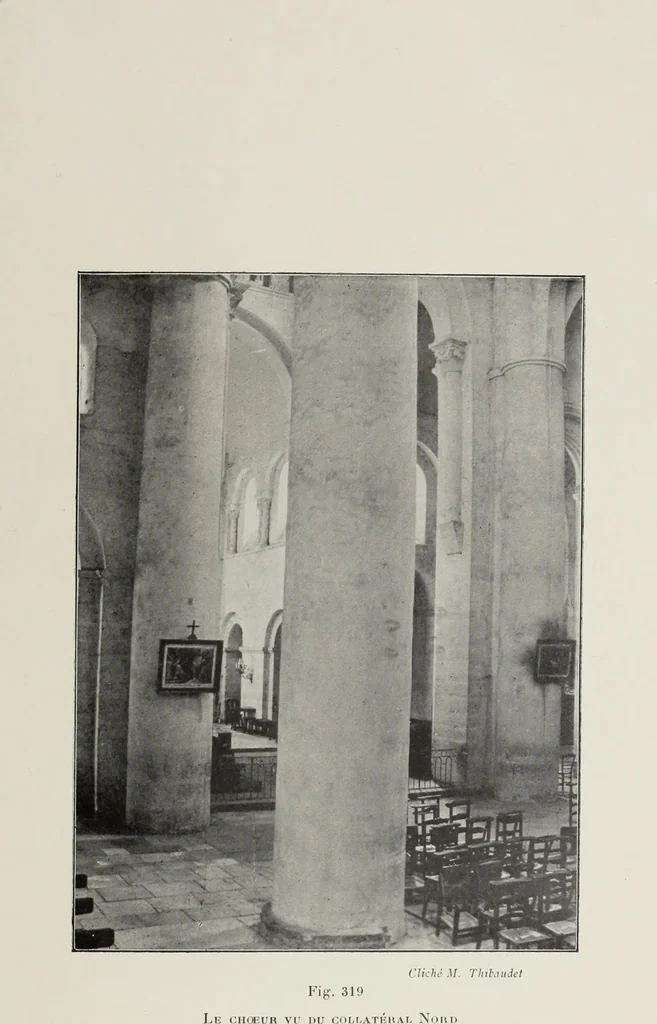 An illustration from Saint-Philibert de Tournus, 1905, leaf 56