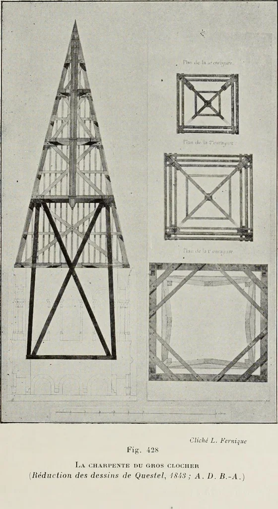An illustration from Saint-Philibert de Tournus, 1905, leaf 560