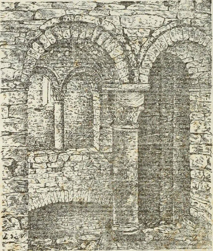 An illustration from Saint-Philibert de Tournus, 1905, leaf 563
