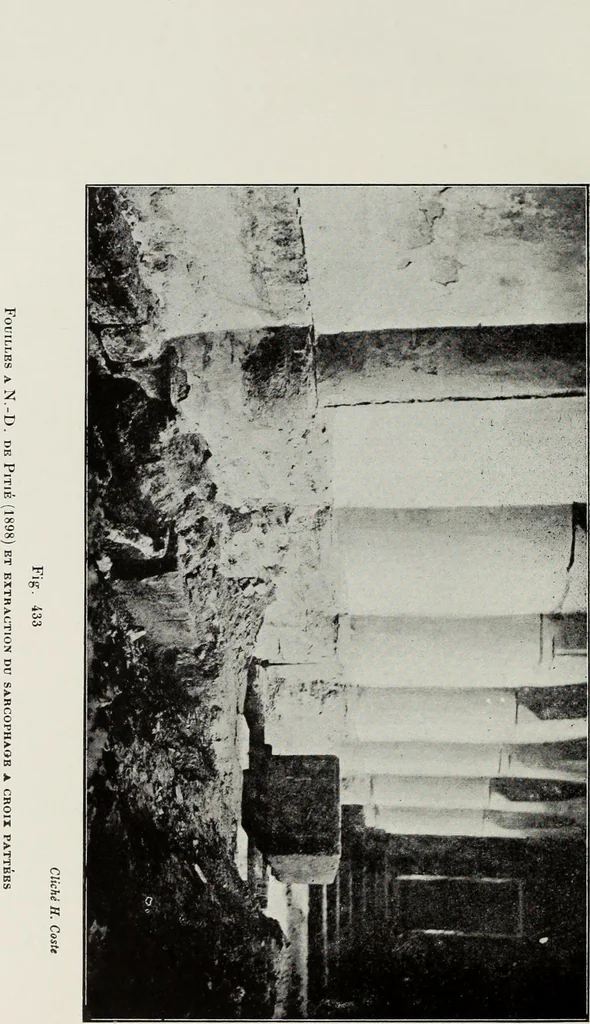 An illustration from Saint-Philibert de Tournus, 1905, leaf 573