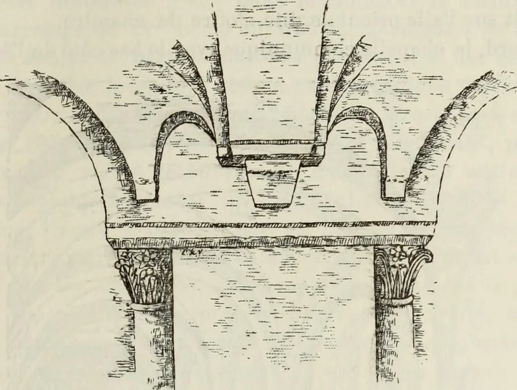An illustration from Saint-Philibert de Tournus, 1905, leaf 582