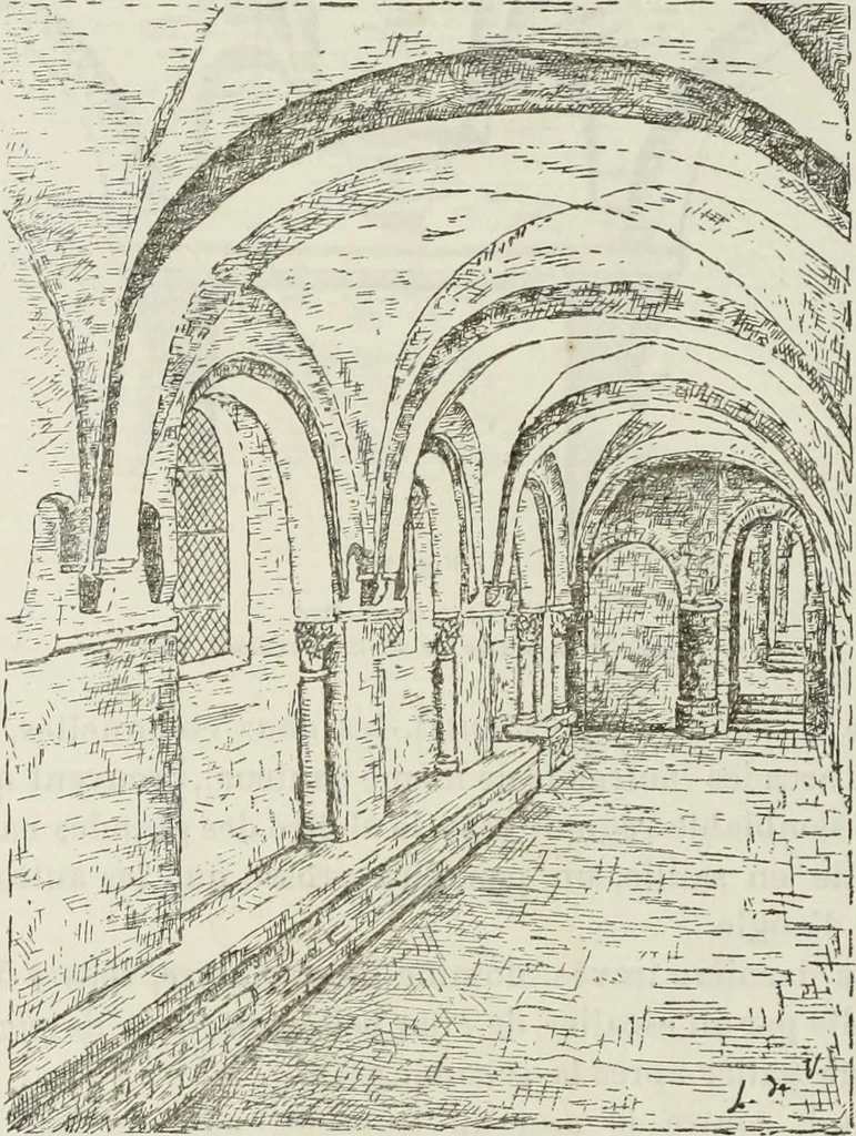 An illustration from Saint-Philibert de Tournus, 1905, leaf 583