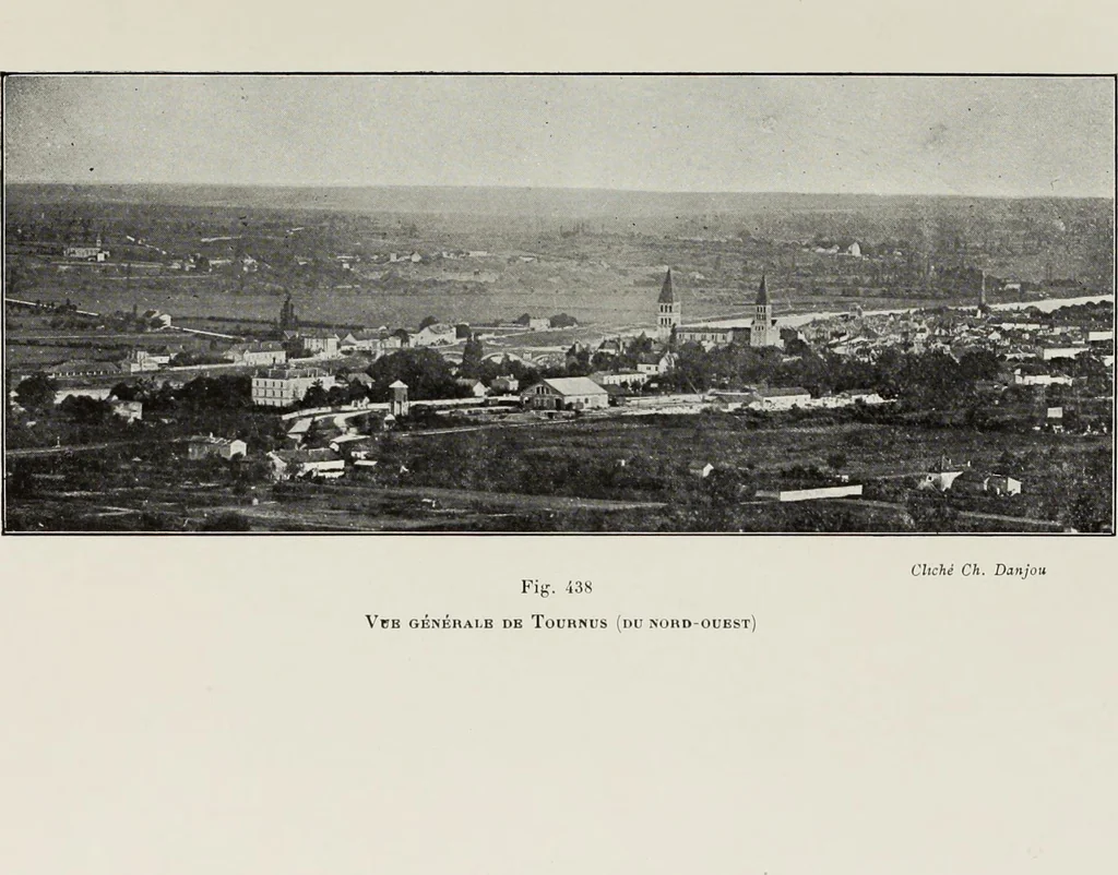 An illustration from Saint-Philibert de Tournus, 1905, leaf 586