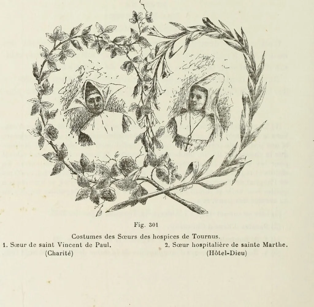An illustration from Saint-Philibert de Tournus, 1905, leaf 611