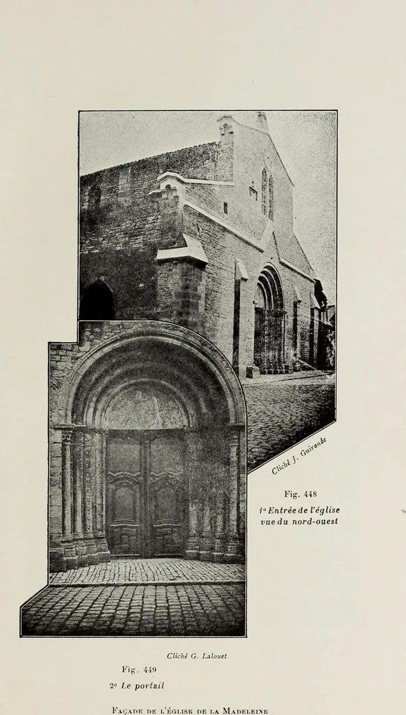 An illustration from Saint-Philibert de Tournus, 1905, leaf 614