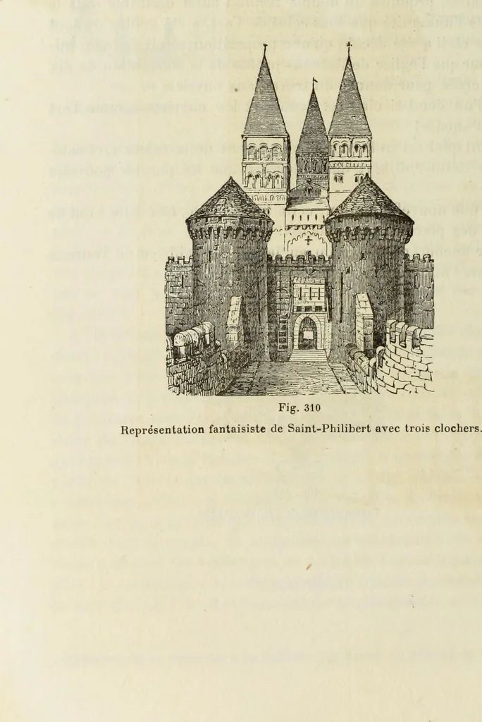 An illustration from Saint-Philibert de Tournus, 1905, leaf 641
