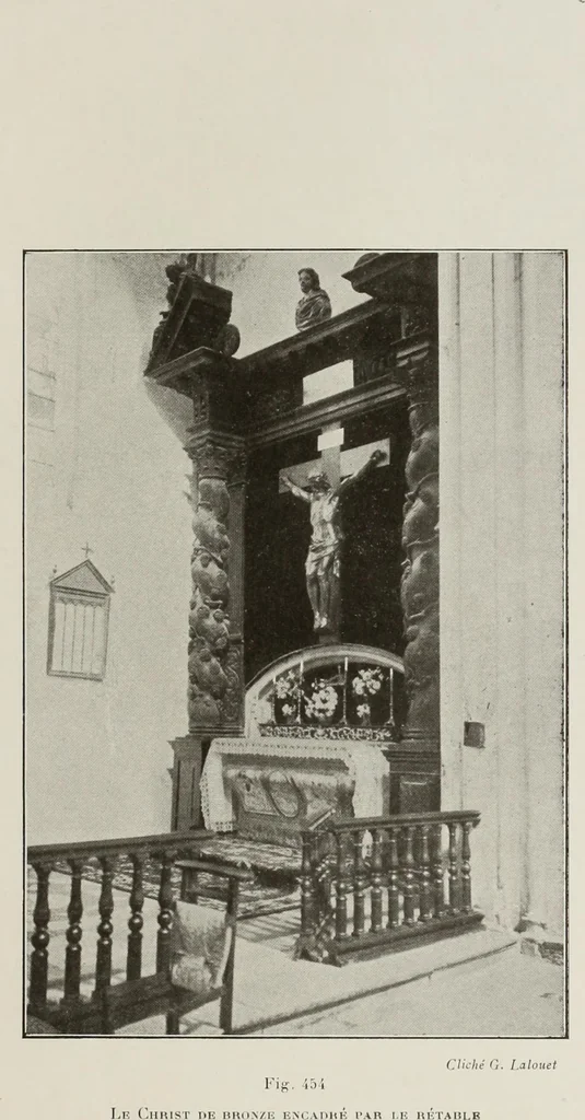 An illustration from Saint-Philibert de Tournus, 1905, leaf 642