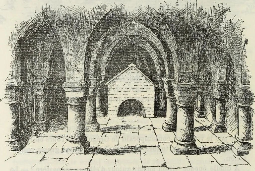An illustration from Saint-Philibert de Tournus, 1905, leaf 73