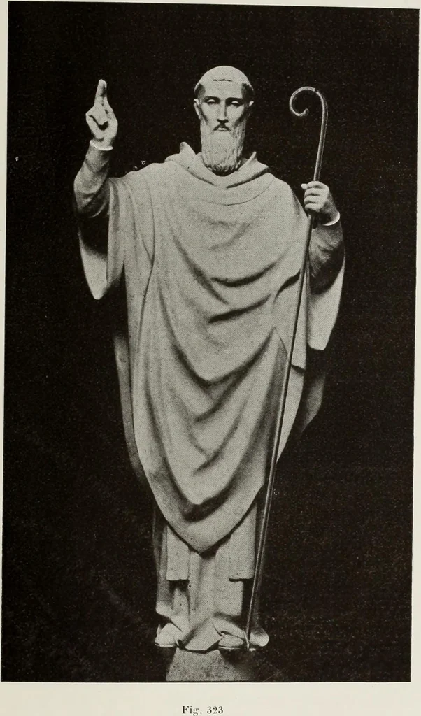 An illustration from Saint-Philibert de Tournus, 1905, leaf 76