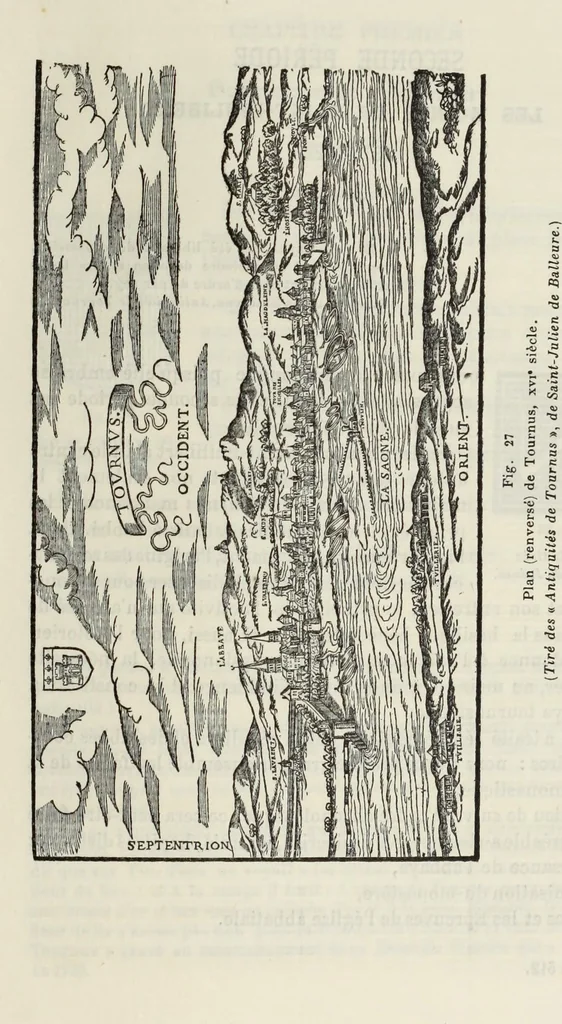 An illustration from Saint-Philibert de Tournus, 1905, leaf 80