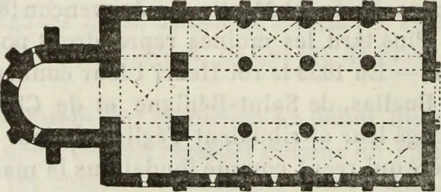An illustration from Saint-Philibert de Tournus, 1905, leaf 97